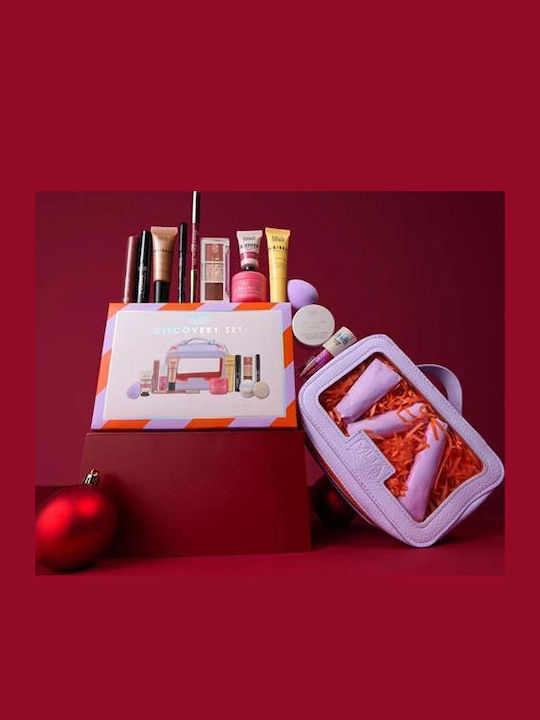 Discovery Makeup Set for Face, Eyes & Lips with Toiletry Bag 12 Pieces