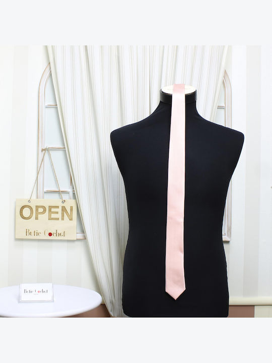 ButicCochet Men's Synthetic Tie in Pink