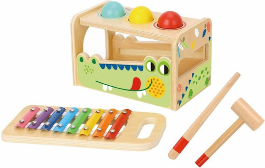 Дървена играчка с чукче