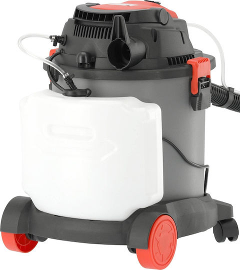 Bio-Reinigungsstaubsauger 1200 W mit Kunststoffbehälter 20 l Grau