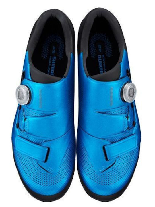 Shimano SH-XC502 Bărbați Scăzut Pantofi de ciclism Munte Albastru