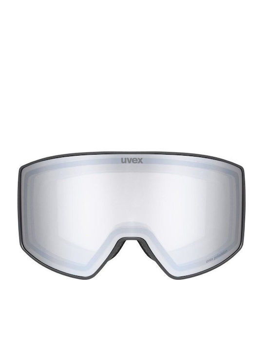 Uvex Goggles Adults Black with Black Lens