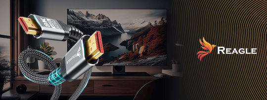 Baseus HDMI Cable HDMI Male - HDMI Male 1m Black