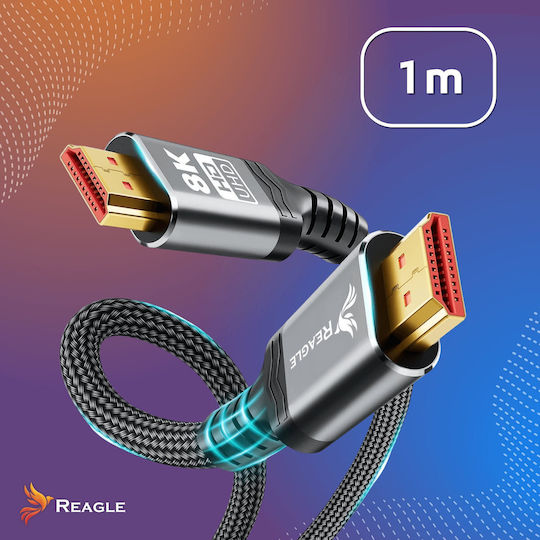 Baseus HDMI Cable HDMI Male - HDMI Male 1m Black