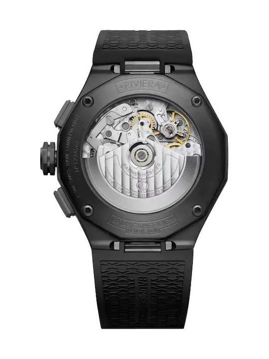 Baume Et Mercier Riviera Automatic Chronograph 43mm Black Dial Baume Et Mercier Riviera Automatic Chronograph 43mm Black Dial