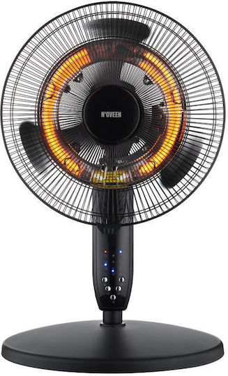 N'Oveen Quarzheizstrahler mit Ventilator 2000 W