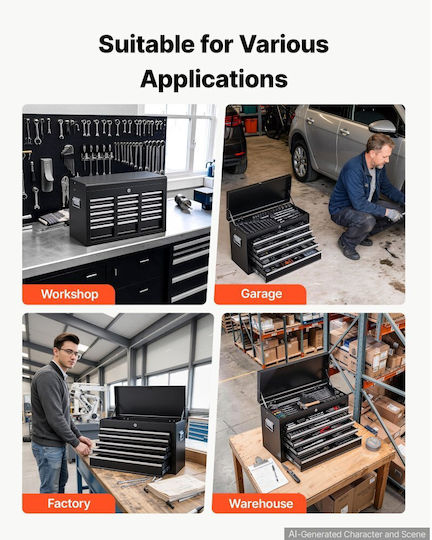Vevor Metal Hand Tool Box