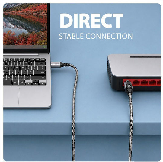 Axagon ADE-AM15 Adaptor de Rețea USB cu Conexiune Ethernet prin Cablu