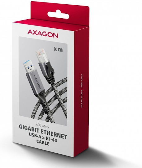 Axagon ADE-AM15 Adaptor de Rețea USB cu Conexiune Ethernet prin Cablu