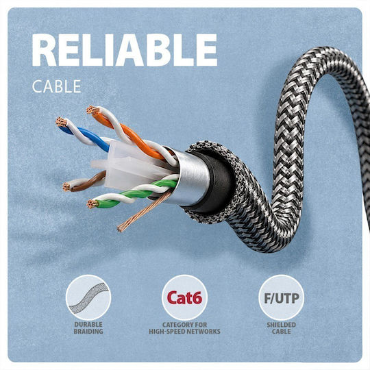 Axagon ADE-AM30 Adaptor de Rețea USB cu Conexiune prin Cablu Gigabit Ethernet