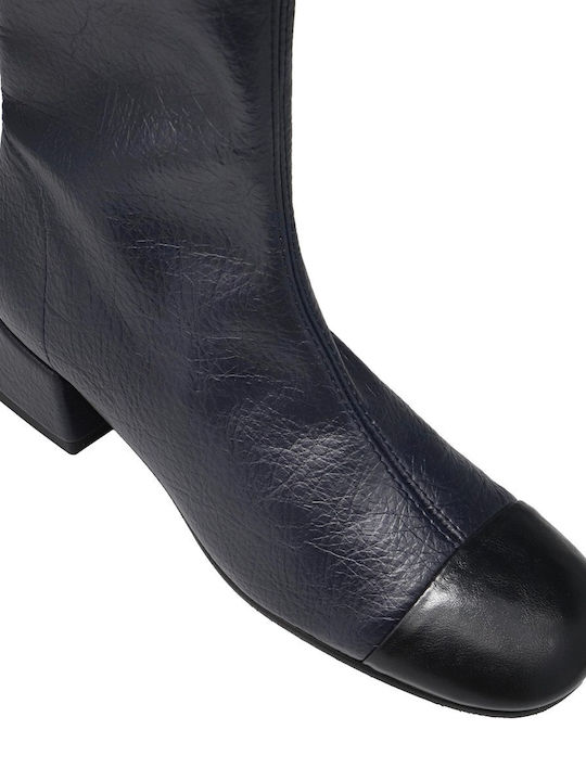 Women's Ankle Boots Marino +negro