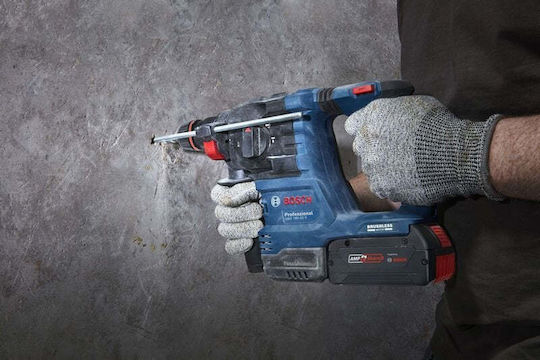 Bosch GBH 18V-22 X 18V Cordless Impact Rotary Hammer Drill with 2x4Ah Battery and SDS Plus Socket