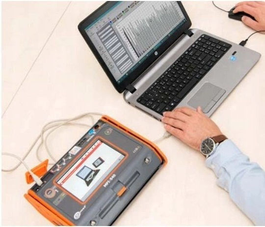 Sonel Promotional Set Multifunctional Electrical Installation Parameter Meter Mpi-540 + Pe6 Program