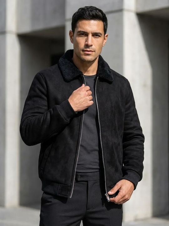 Schwarze Jacke