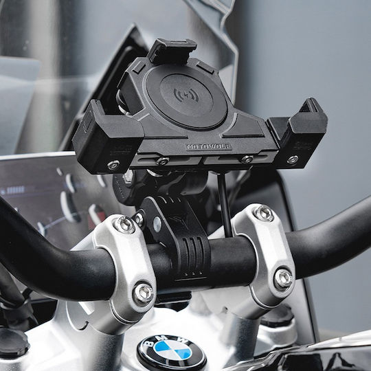 Motowolf Mdl2828 Βάση Κινητού Μοτοσυκλέτας με Ρυθμιζόμενο Βραχίονα για το Τιμόνι