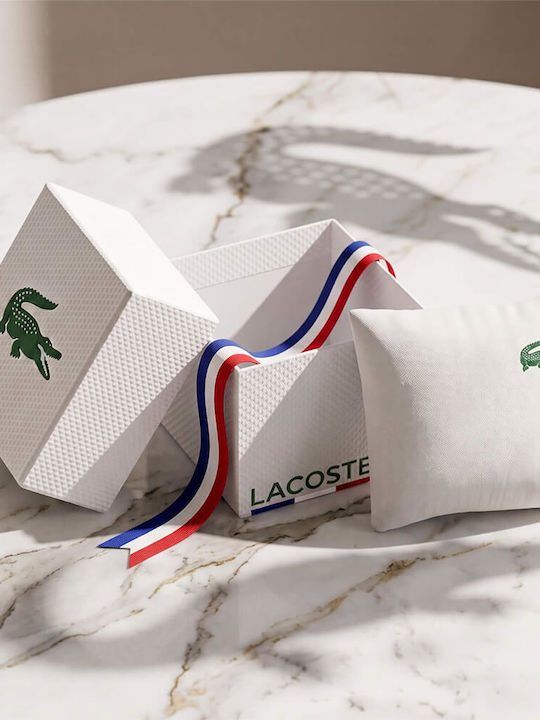 Lacoste Women's Battery-Powered Watch with Gold Stainless Steel Bracelet Lacoste Women's Battery-Powered Watch with Gold Stainless Steel Bracelet