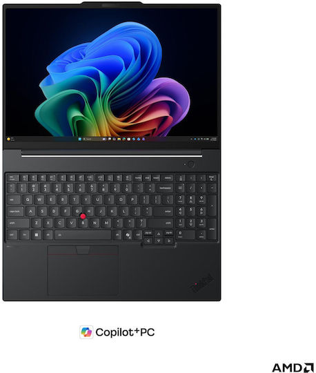 ThinkPad T16 Gen 5 16" IPS FHD+ (Ryzen AI 5 Pro-440/32GB/512GB SSD/W11 Pro) (International English Keyboard)