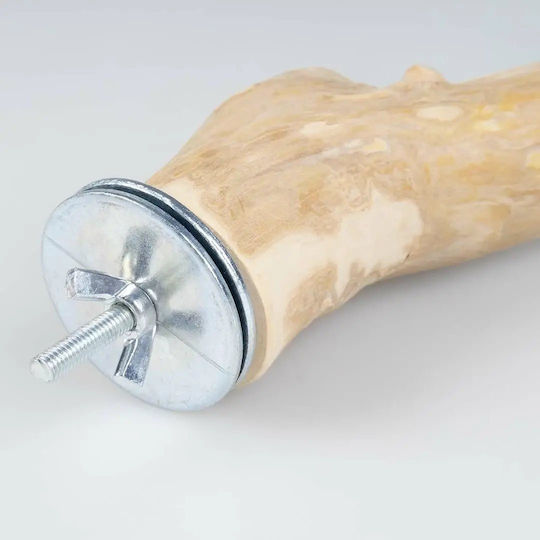 Duvo Plus Wooden Branch Toy for Bird Cage 30x3cm