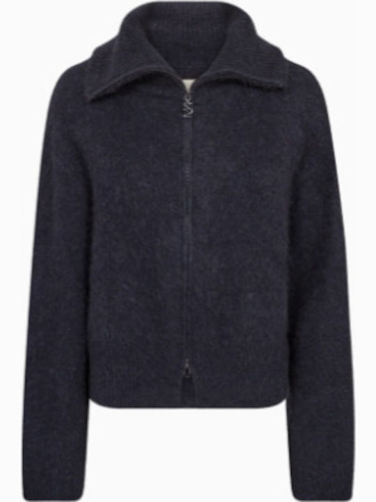 Cardigan Tricotat pentru Femei Salute Navy