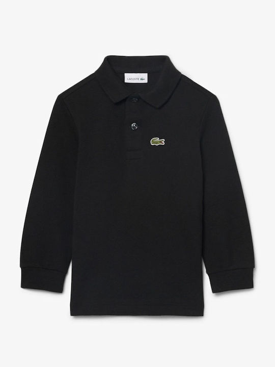 Lacoste Поло Черно