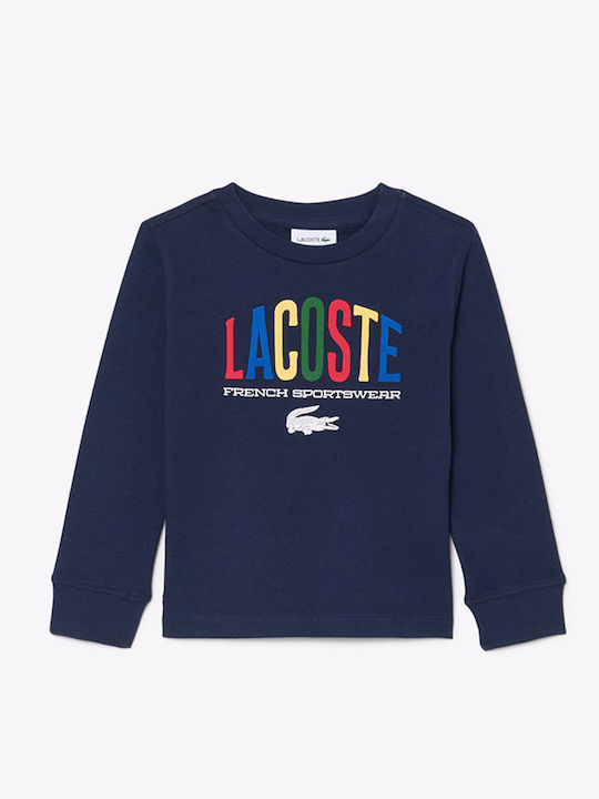 Lacoste Детска тениска Darkblue