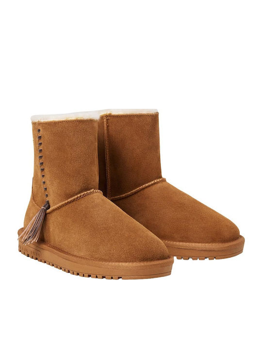 Diss Wildleder Kinderstiefeletten Braun