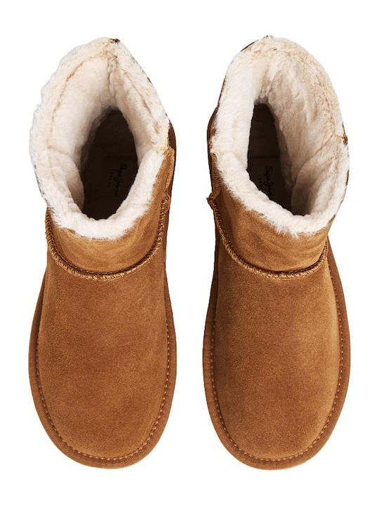 Diss Wildleder Kinderstiefeletten Braun