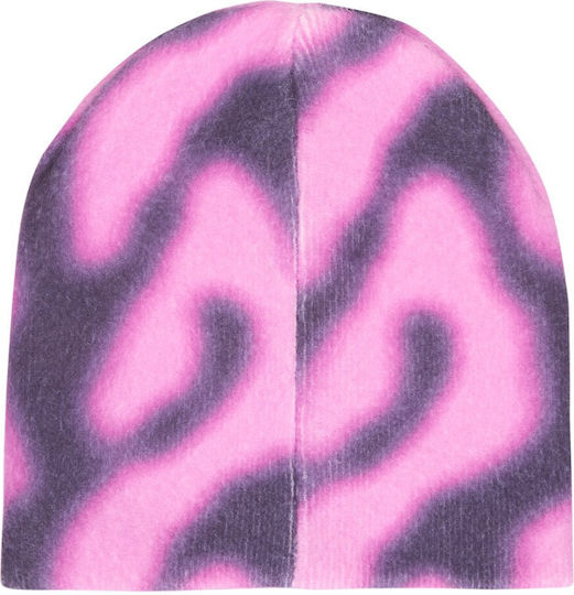Skully Beanie Unisex Σκούφος Πλεκτός σε Λιλά χρώμα