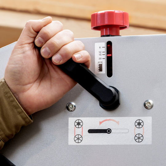 Metabo BAS 318 Precision WNB Präzisionsbandsäge mit Leistung 900W