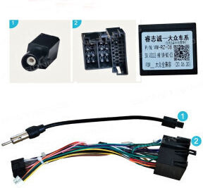 10" Navigation Frame Wiring Harness Can Bus Module Compatible Vw Jetta Iv 2011–2018 Smartic Model Sma-000944