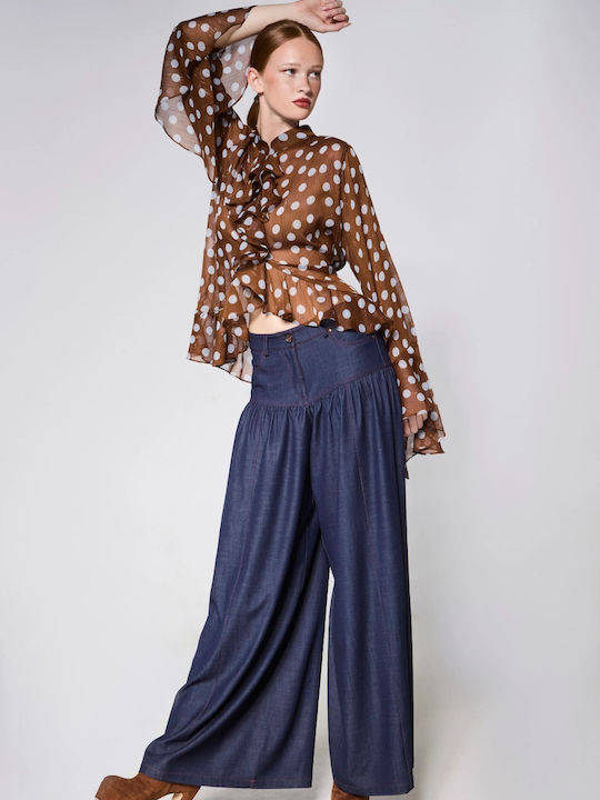 C. Manolo High-Rise Women's Jeans