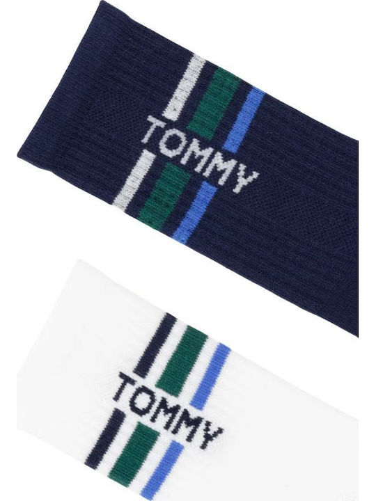 Tommy Hilfiger Детски Спортни Чорапи Tommy White 2 Чифта