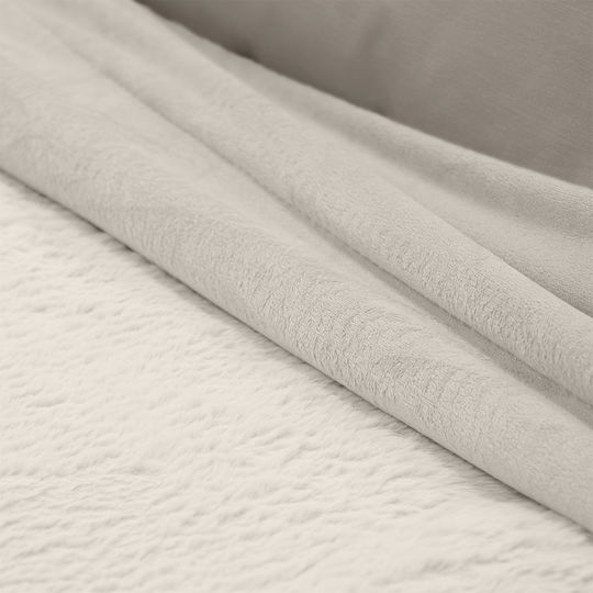 Lino Home Hare Double 200x220cm Cream Lino Home Hare Double 200x220cm Cream