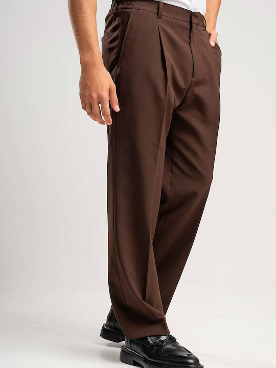 Зимен Мъжки Костюм Gelo Brown