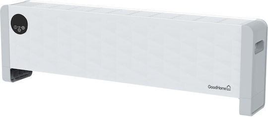 Kingfisher Подов конвектор 2200W с електронен термостат 82.6x25.1cm Бял