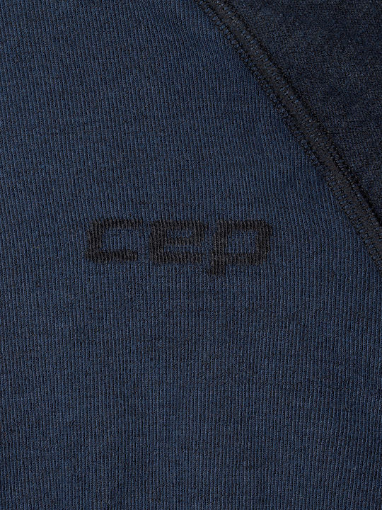 CEP Ανδρική Ισοθερμική Μακρυμάνικη Μπλούζα Compression Μαύρη