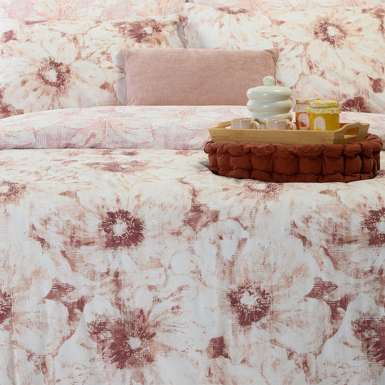 Melinen Double Comforter Set with Hollowfiber Filling 240x260 cm 144 350 GSM