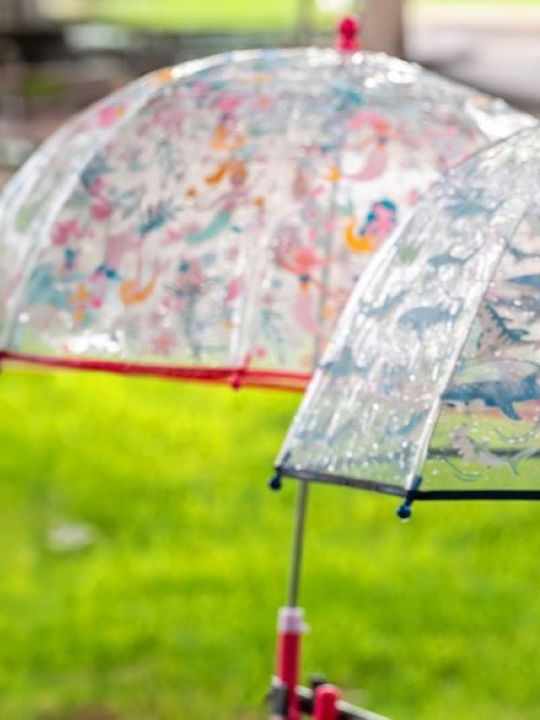 Stephen Joseph Kinderstockschirm Transparent mit einem Durchmesser von 69 cm
