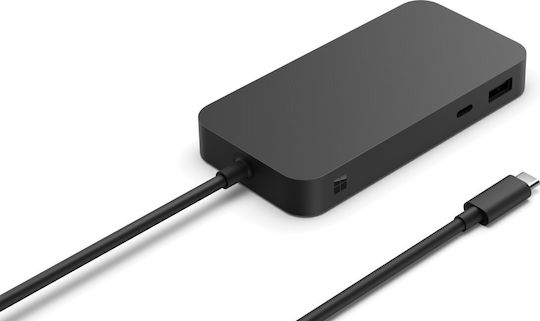Microsoft Surface Dock 3 USB-C Докинг станция с HDMI 4K PD Ethernet Черна