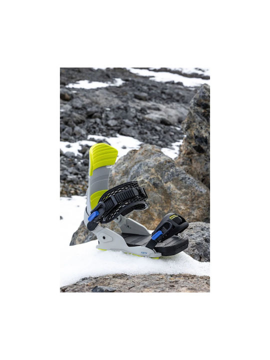 Drake Herren-Snowboardbindungen in Grau