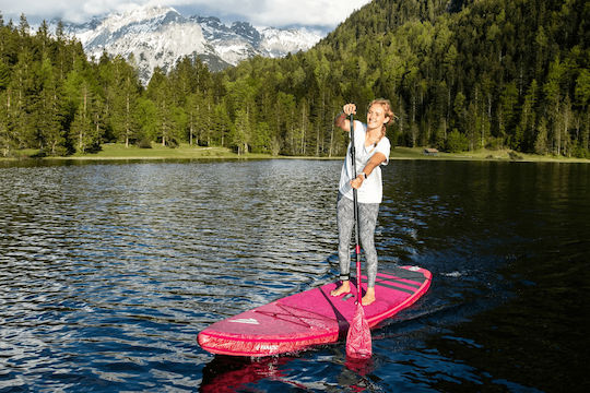 Fanatic Fanatic Diamond Air 12'6" Gonflabilă Placă SUP cu Lungime 3.5m Roz