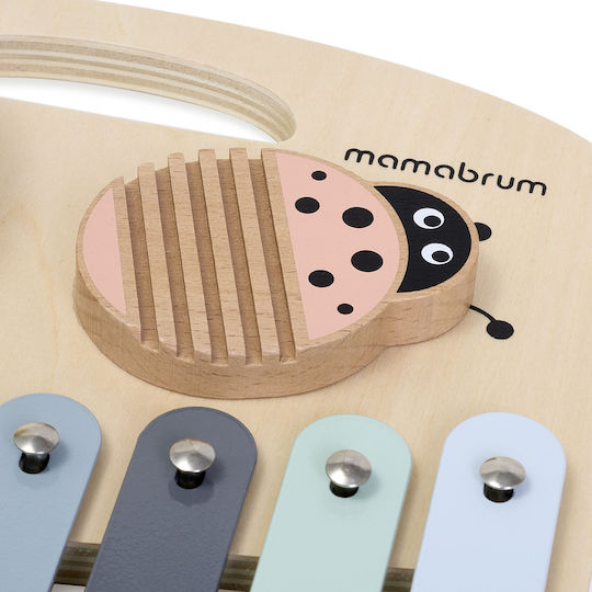 Musikinstrument aus Holz mit Musik und Sounds