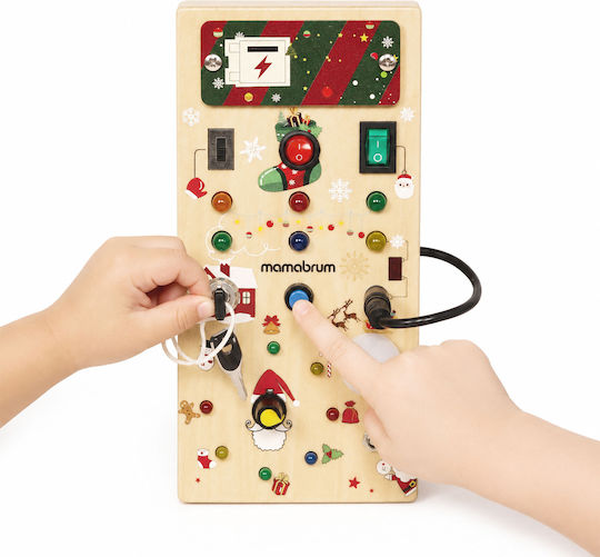 Holzspielzeug-Controller mit Licht für Kinder ab 36 Monaten
