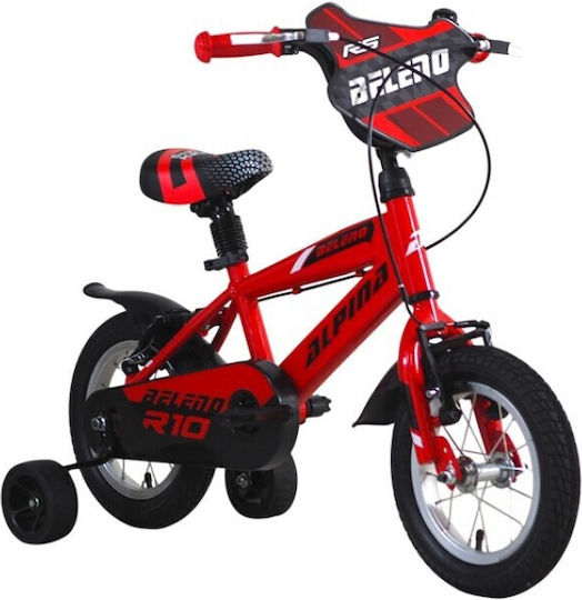 12" Kids' BMX Bicycle with Aluminum Frame Red