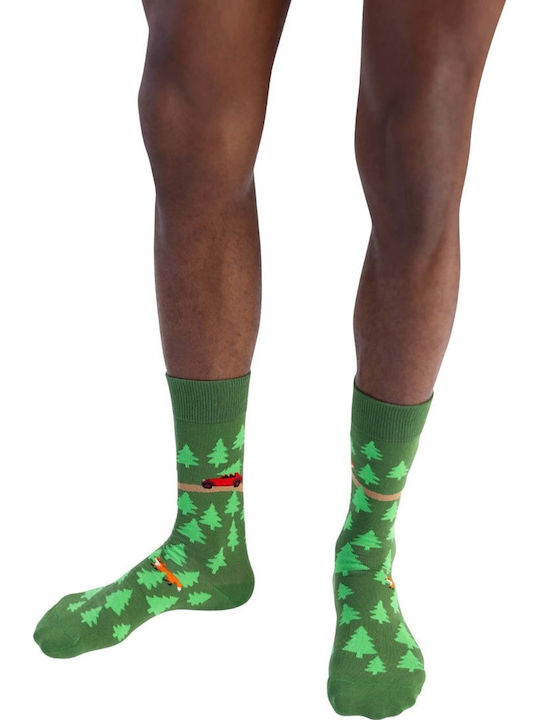 Happy Socks Tree On Socken Grün