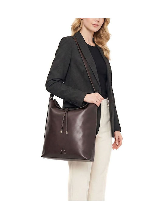 Fabric Women's Shoulder Bag Black