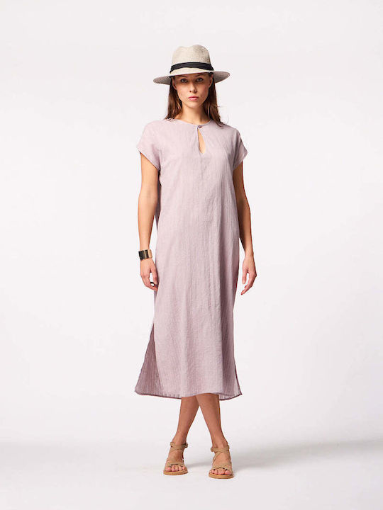 Achilleas Accessories Maya Women's Long Grey Beach Caftan