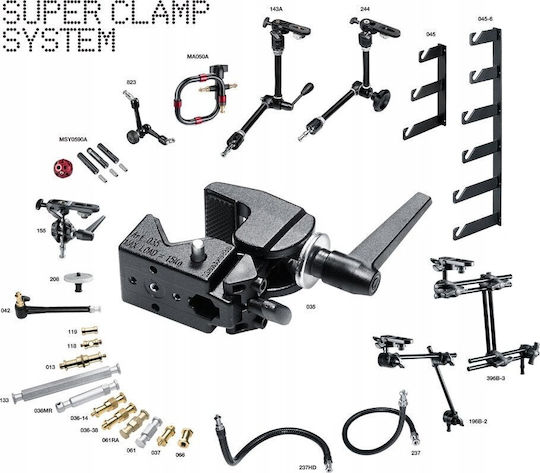 Manfrotto Πλατφόρμα Σπείρωμα 3/8" Υποδοχή 5/8" Adapter