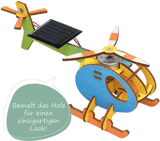 Παιχνίδι Κατασκευών Ξύλινo Helio Copter για Παιδιά 8+ Ετών