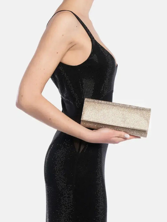 Haitch Damen-Clutch Silber